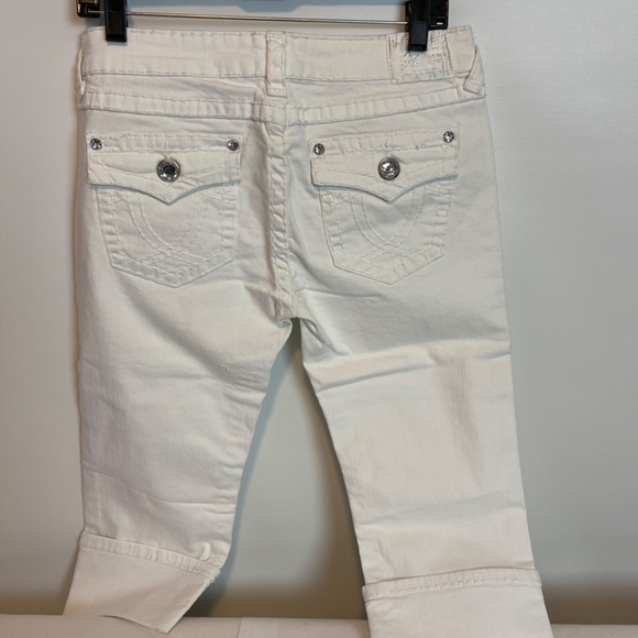 L A Idol NWTS white Bermudas - Picture 2 of 7